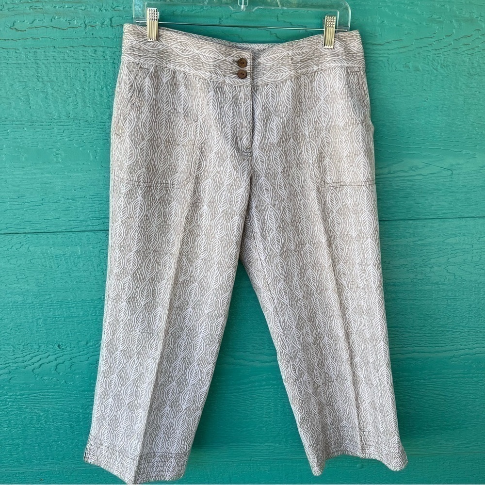 SIGRID OLSEN “POET” COTTON CROP PANT SIZE 6 EUC